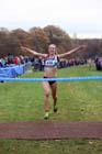 Emelia Gorecka  wins the under-20 womens Liverpool Cross Challenge. David T. Hewitson/Sports for All Pics